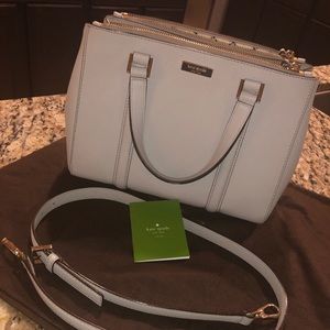 Kate Spade, light blue purse!